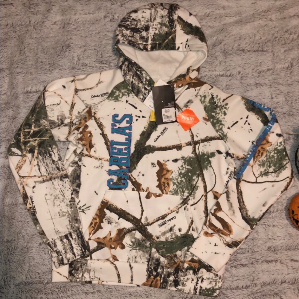 🌸NWT CABELA’S GIRLS HOODIE🌸 Size YOUTH XL🌸